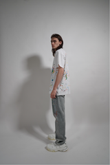 PAINT EMBROIDERED TEE