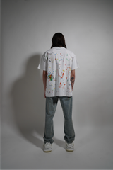 PAINT EMBROIDERED TEE
