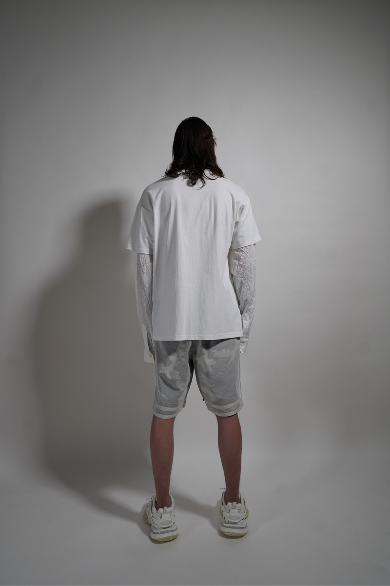 WOVEN X TEE