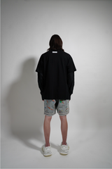 WOVEN X TEE