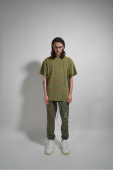 PAINT EMBROIDERED TEE