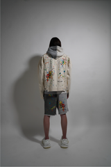 SPLICED DENIM JACKET