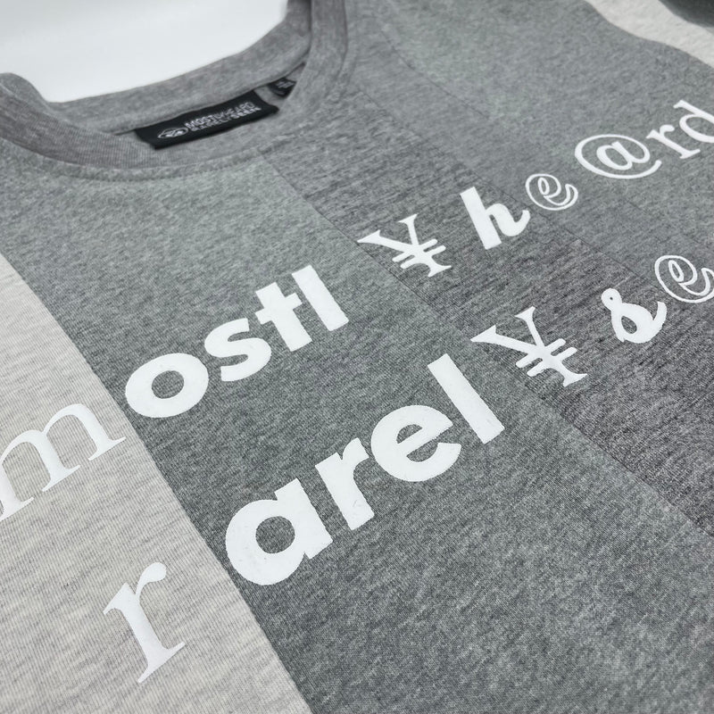 SPLICED TEXT TEE