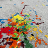 PAINT EMBROIDERED TEE