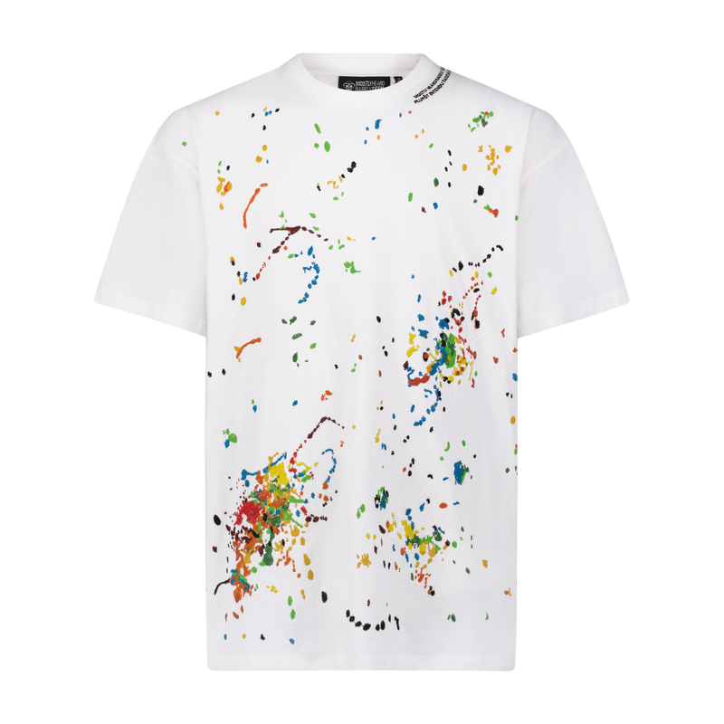 PAINT EMBROIDERED TEE