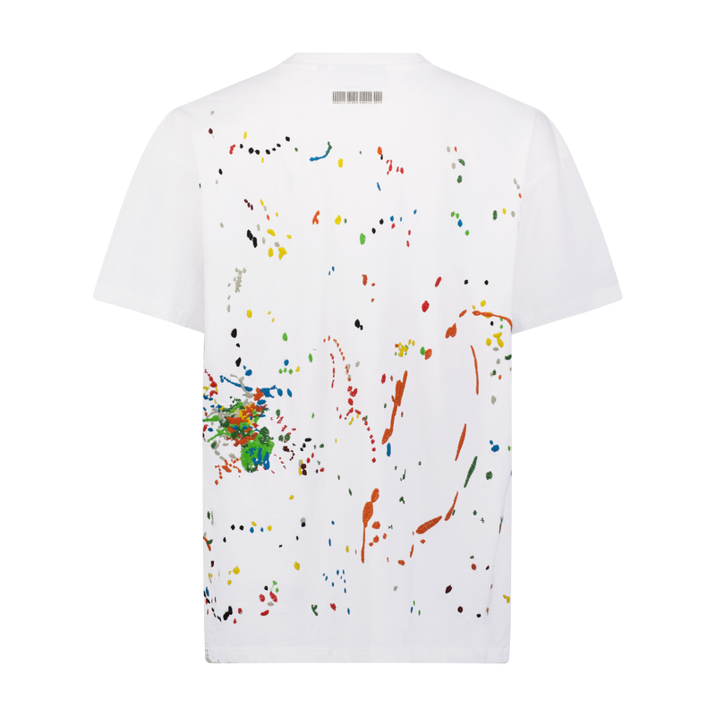 PAINT EMBROIDERED TEE