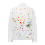 WHITE CRINKLE WOVEN
