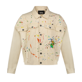 SPLICED DENIM JACKET