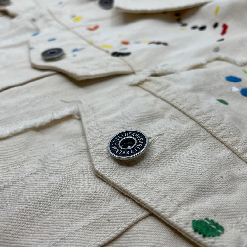 SPLICED DENIM JACKET