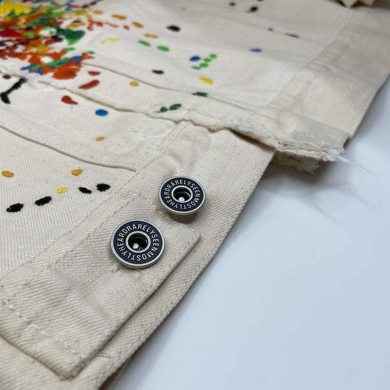 SPLICED DENIM JACKET