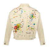 SPLICED DENIM JACKET
