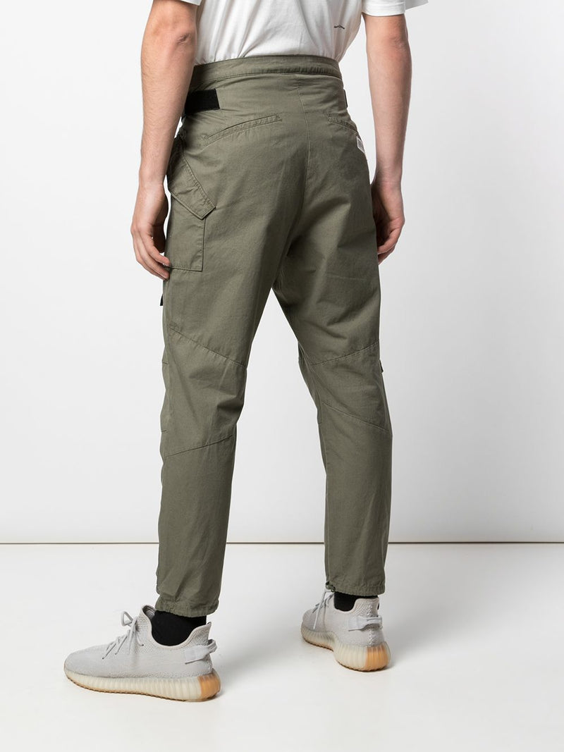 ZIP UP MILITARY CARGO PANT ARMY GREEN - Mostly Heard Rarely Seen