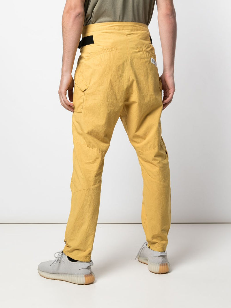 ZIP UP MILITARY CARGO PANT YELLOW - Mostly Heard Rarely Seen