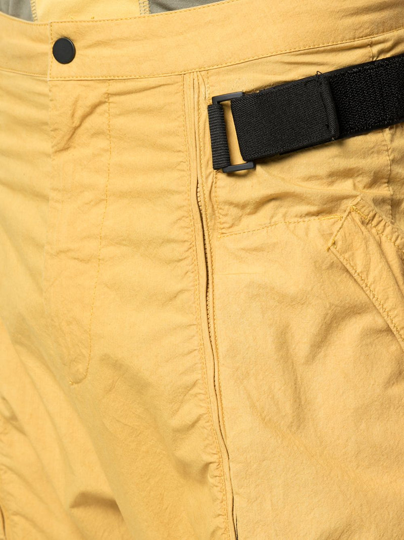 ZIP UP MILITARY CARGO PANT YELLOW - Mostly Heard Rarely Seen