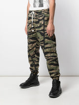 ZIPPED DOWN JOGGER JUNGLE CAMO/YELLOW - Mostly Heard Rarely Seen