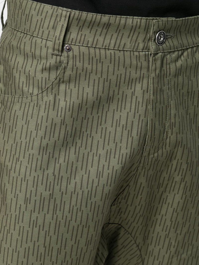 DOUBLE HAREM PANT ARMY GREEN BLACK - Mostly Heard Rarely Seen