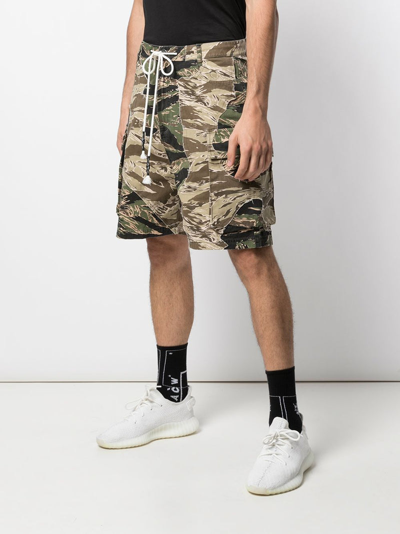 CUT ME UP CARGO SHORT JUNGLE/DESERT CAMO - Mostly Heard Rarely Seen