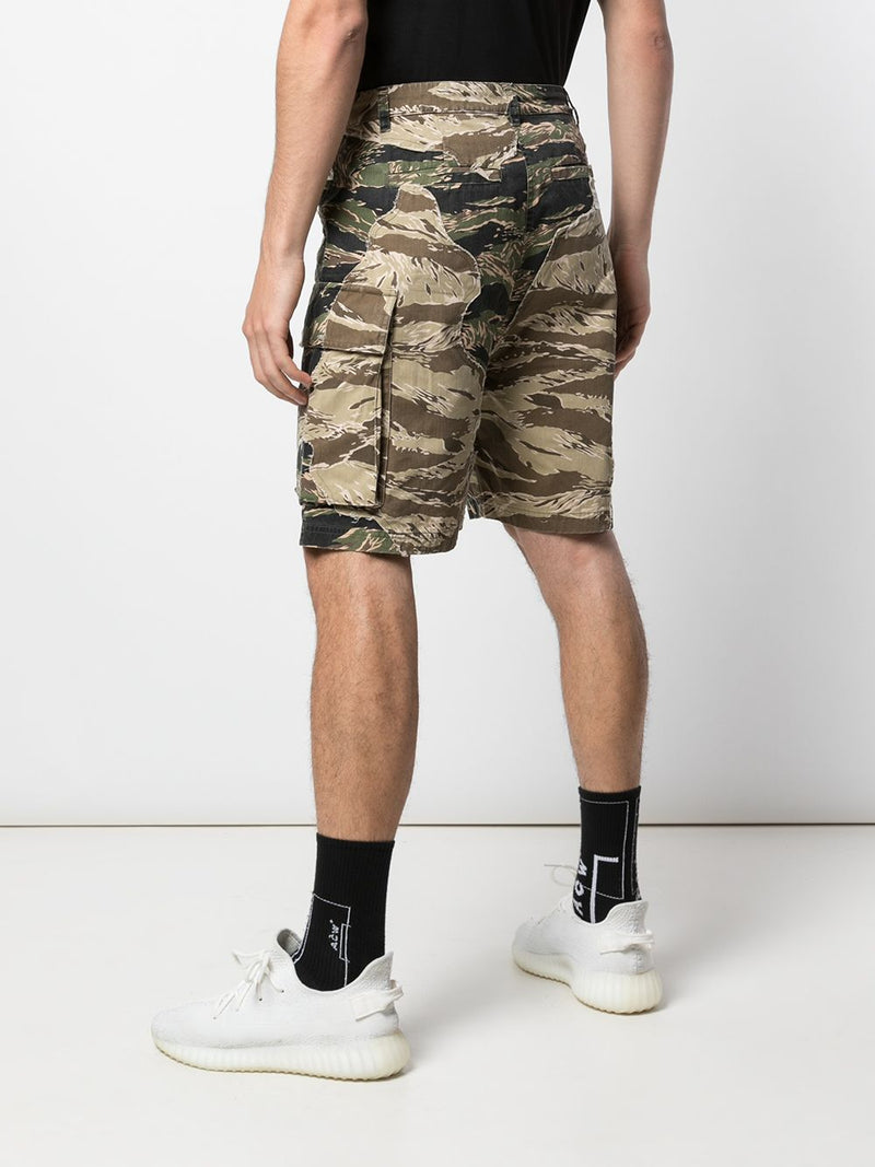 CUT ME UP CARGO SHORT JUNGLE/DESERT CAMO - Mostly Heard Rarely Seen