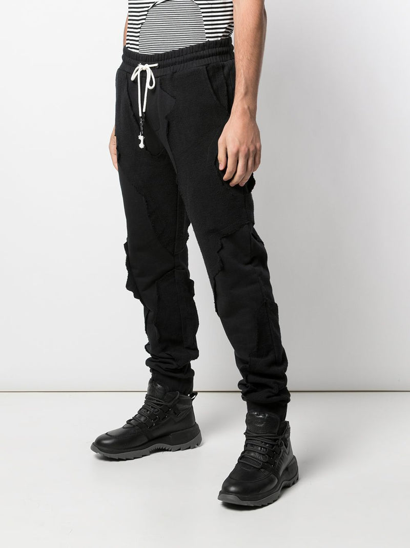CUT ME UP JOGGERS BLACK - Mostly Heard Rarely Seen