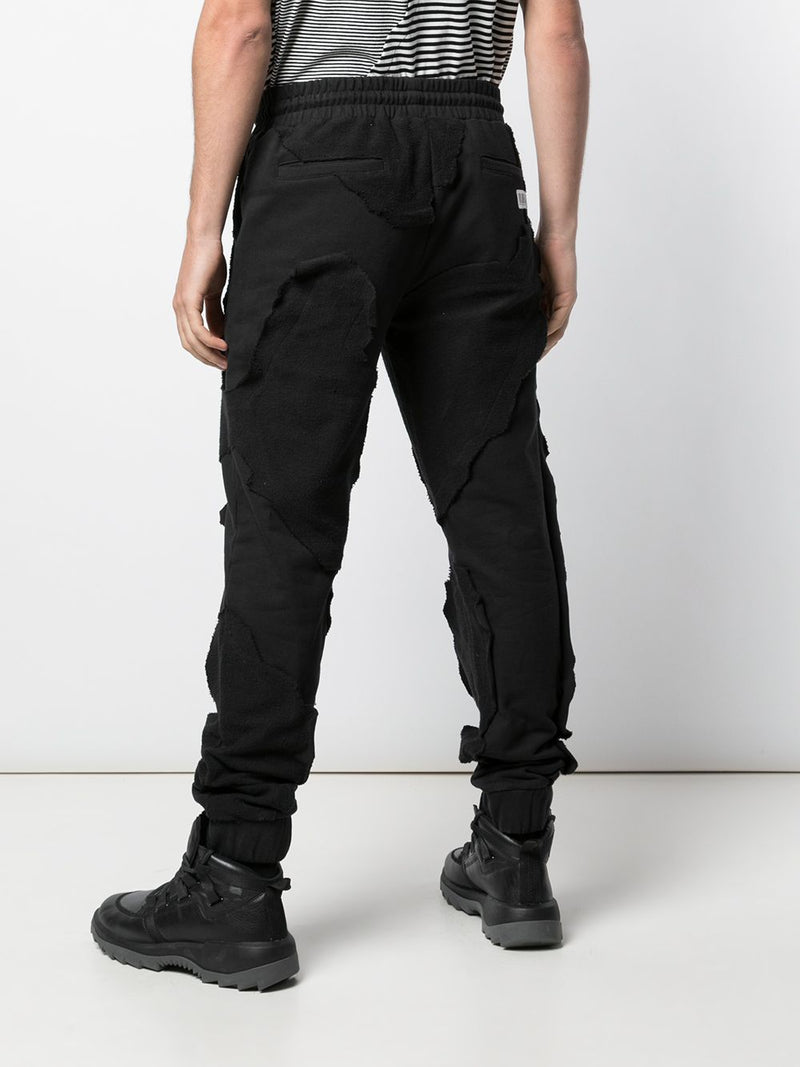 CUT ME UP JOGGERS BLACK - Mostly Heard Rarely Seen