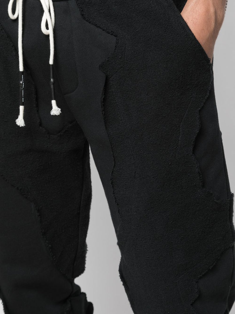 CUT ME UP JOGGERS BLACK - Mostly Heard Rarely Seen