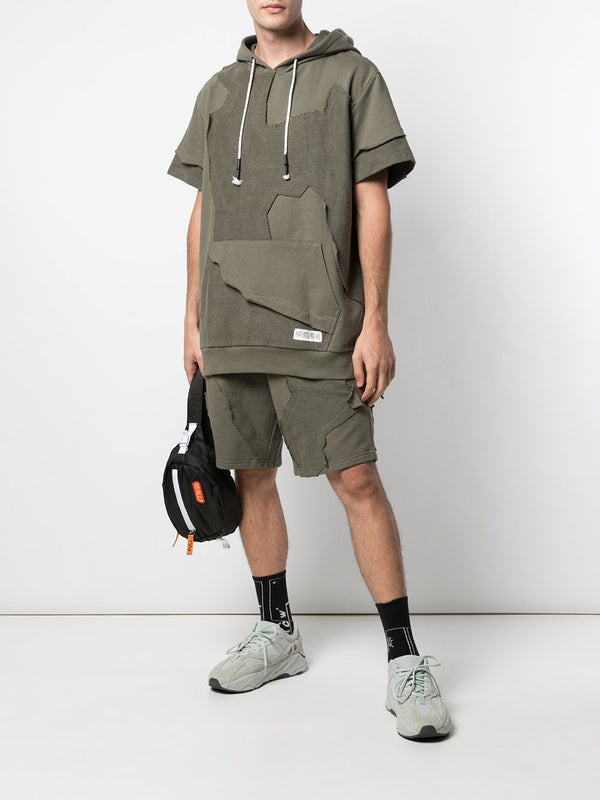 CUT ME UP KNIT SHORT ARMY GREEN - Mostly Heard Rarely Seen