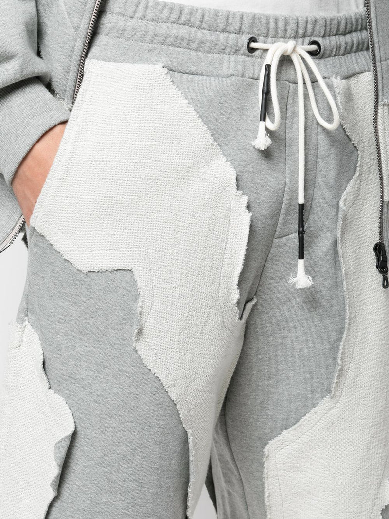 CUT ME UP KNIT SHORT HEATHER GREY - Mostly Heard Rarely Seen