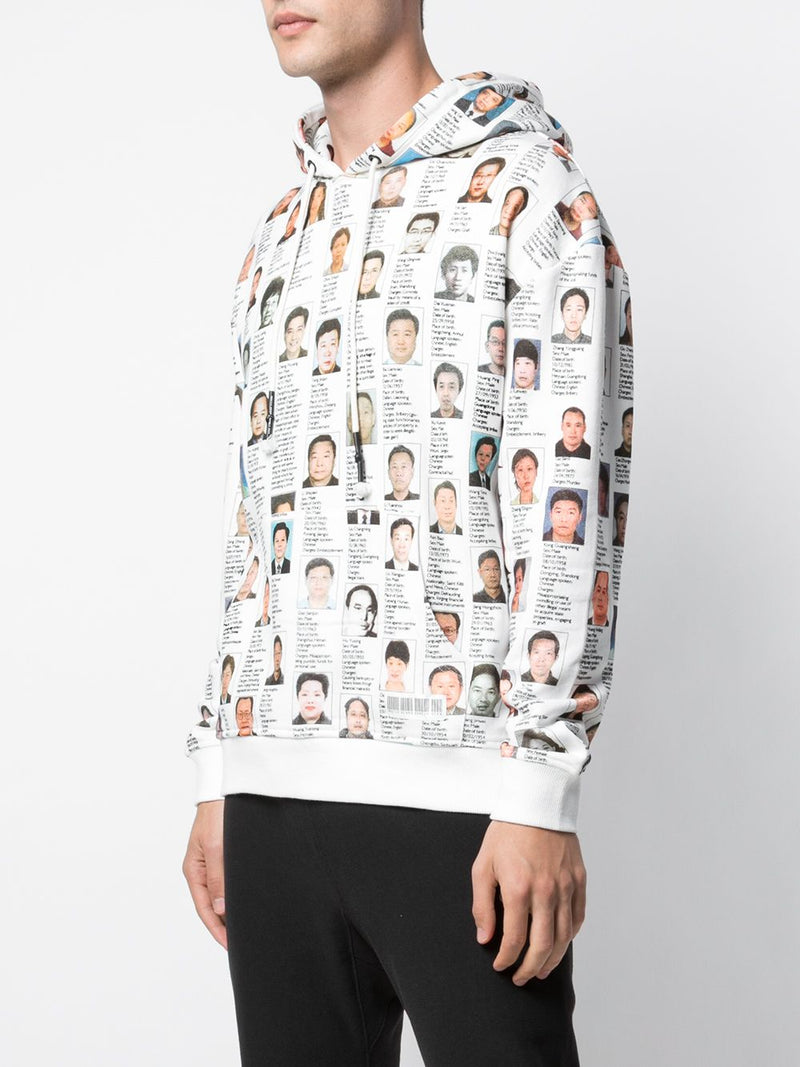 MOSTLY WANTED HOODIE OFF WHITE - Mostly Heard Rarely Seen
