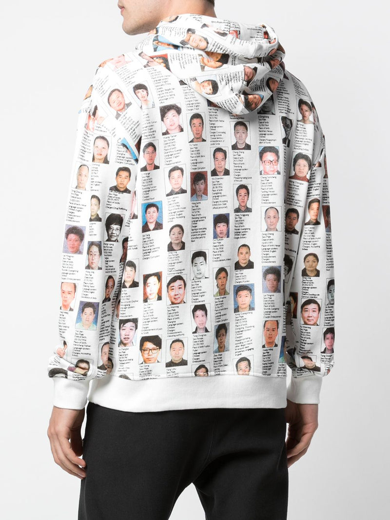 MOSTLY WANTED HOODIE OFF WHITE - Mostly Heard Rarely Seen
