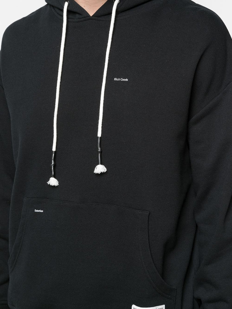 ILLICIT HOODIE BLACK - Mostly Heard Rarely Seen