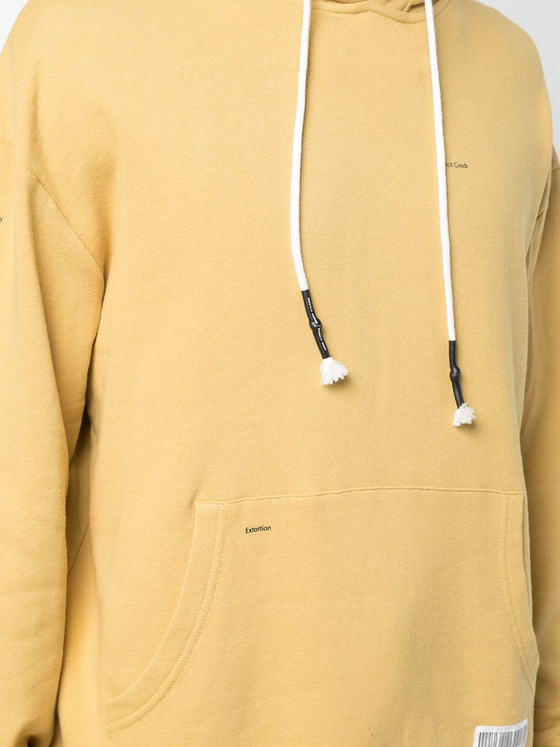 ILLICIT HOODIE YELLOW - Mostly Heard Rarely Seen
