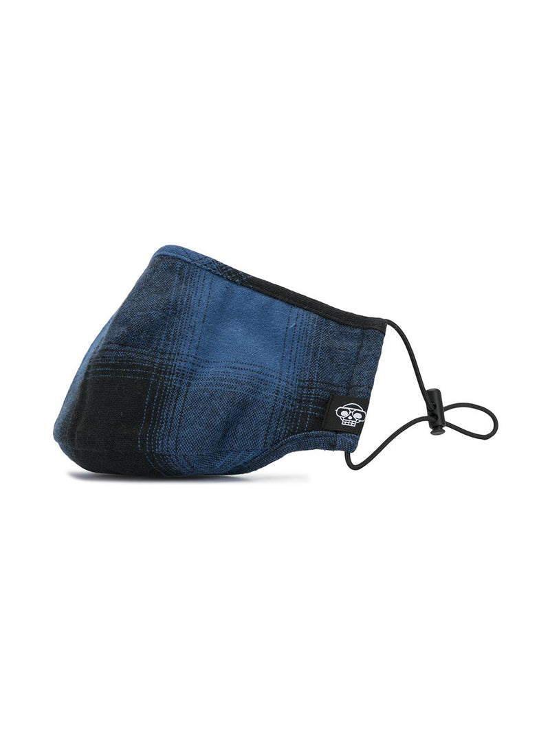 BLUE LUMBERJACK MHRS MASK - Mostly Heard Rarely Seen