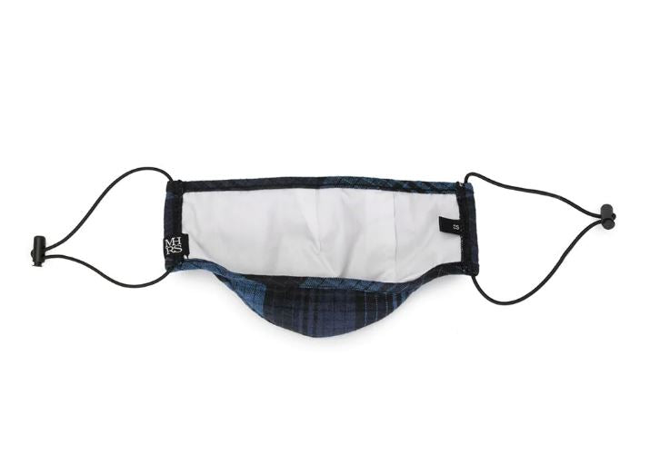 BLUE PLAID MHRS MASK - Mostly Heard Rarely Seen