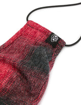 RED LUMBERJACK MHRS MASK - Mostly Heard Rarely Seen