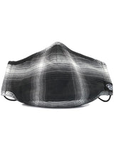 BLACK PLAID MHRS MASK - Mostly Heard Rarely Seen