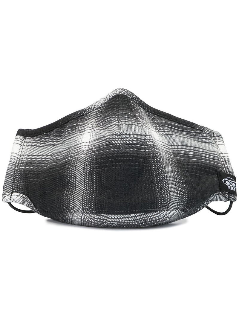 BLACK PLAID MHRS MASK - Mostly Heard Rarely Seen