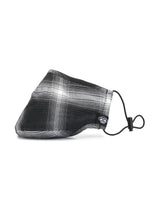 BLACK PLAID MHRS MASK - Mostly Heard Rarely Seen