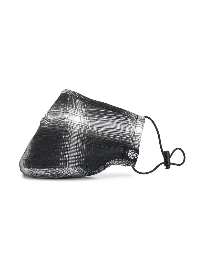 BLACK PLAID MHRS MASK - Mostly Heard Rarely Seen