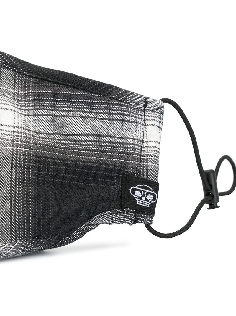 BLACK PLAID MHRS MASK - Mostly Heard Rarely Seen