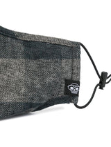 GREY CHECKER MHRS MASK - Mostly Heard Rarely Seen