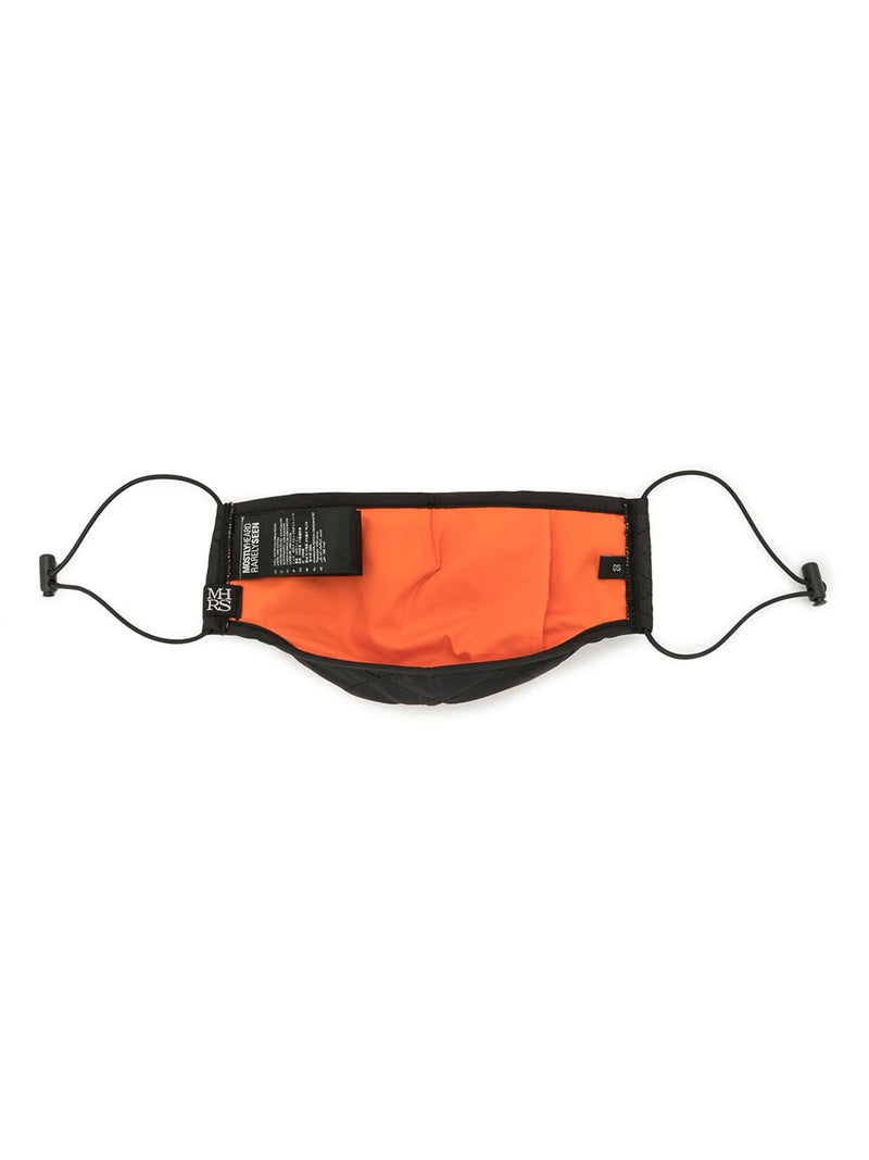 BLACK MA-1 BOMBER QUILTED MASK - Mostly Heard Rarely Seen