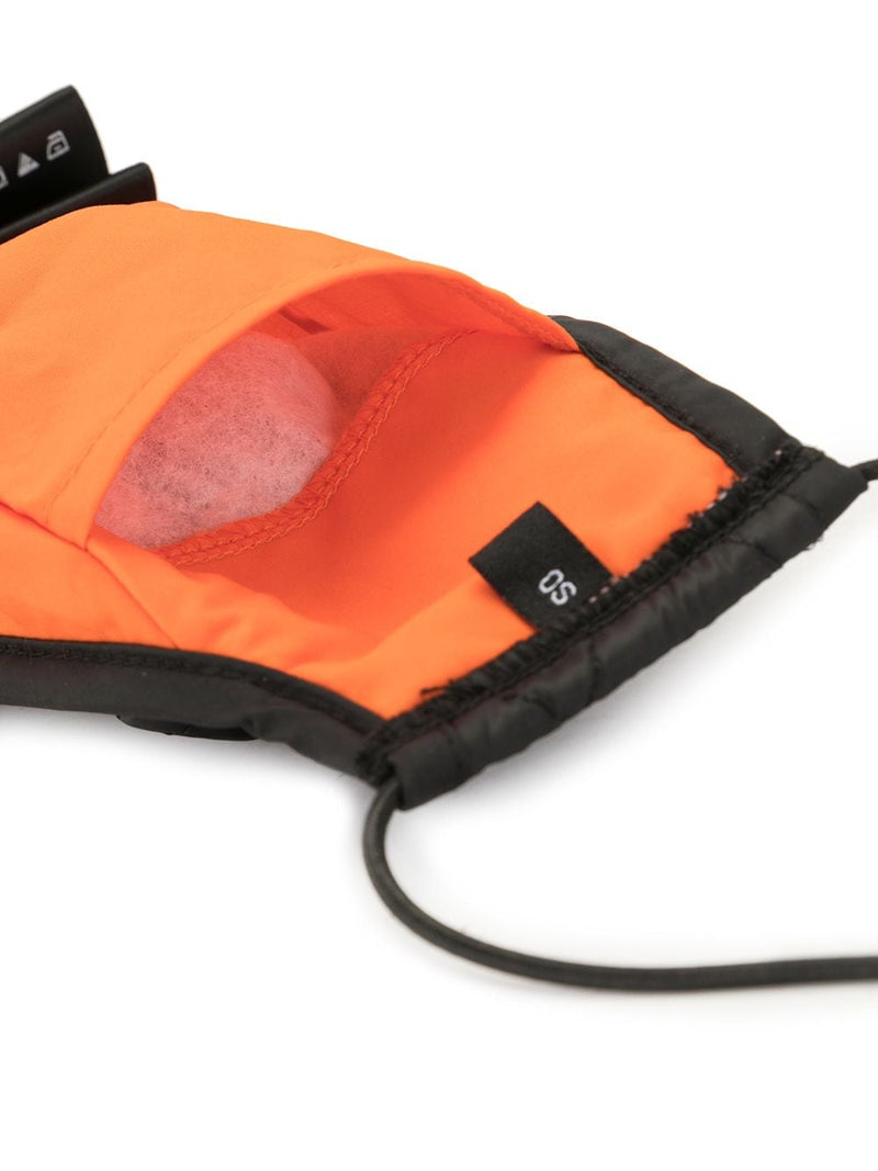 BLACK MA-1 BOMBER QUILTED MASK - Mostly Heard Rarely Seen