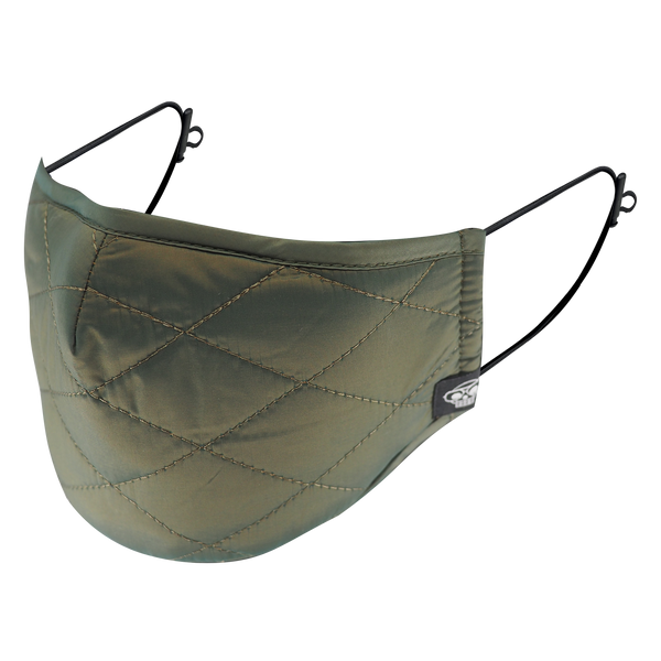 ARMY GREEN MA-1 BOMBER QUILTED MASK - Mostly Heard Rarely Seen