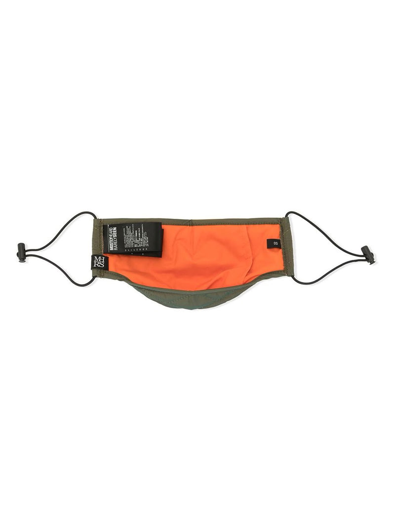ARMY GREEN MA-1 BOMBER QUILTED MASK - Mostly Heard Rarely Seen