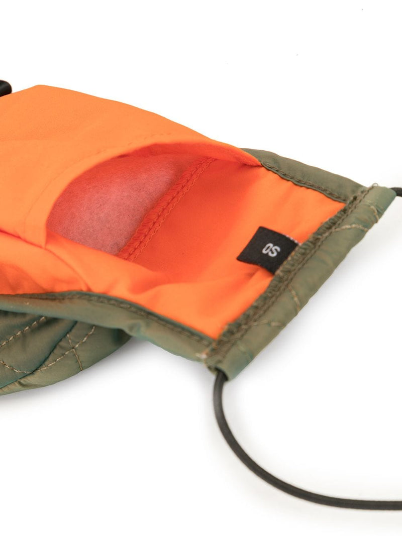 ARMY GREEN MA-1 BOMBER QUILTED MASK - Mostly Heard Rarely Seen