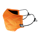 ORANGE MA-1 BOMBER QUILTED MASK - Mostly Heard Rarely Seen