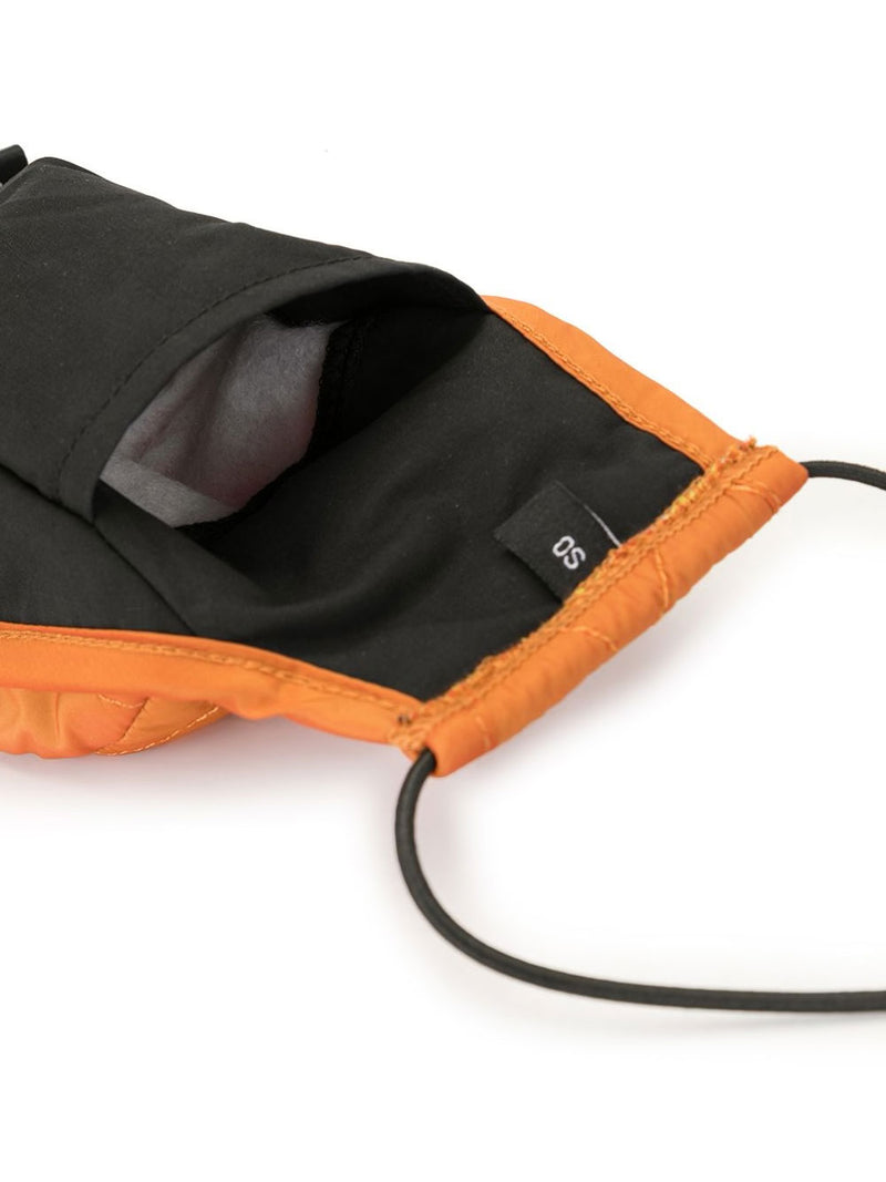 ORANGE MA-1 BOMBER QUILTED MASK - Mostly Heard Rarely Seen