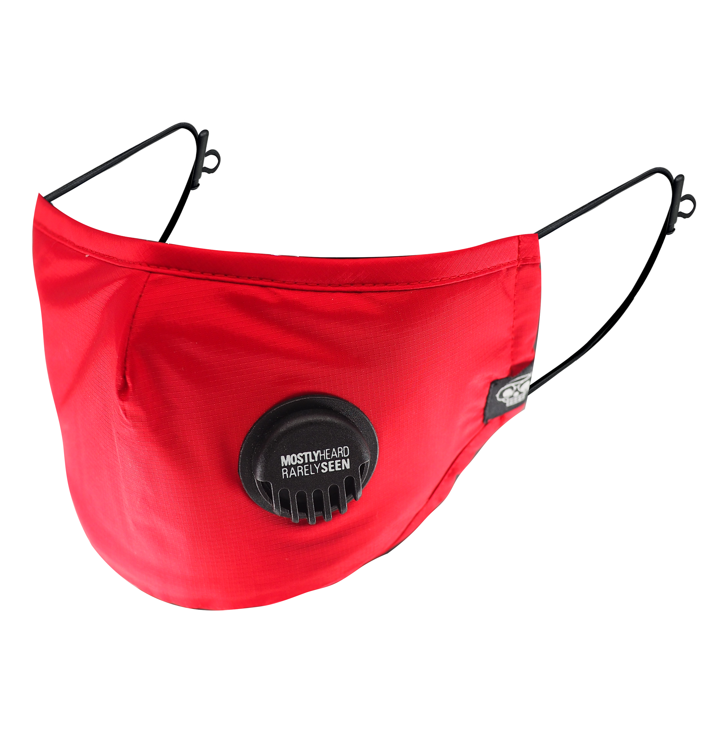 PERFORMANCE SERIES RED MHRS MASK – Mostly Heard Rarely Seen
