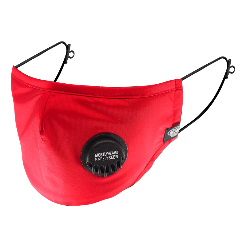 PERFORMANCE SERIES RED MHRS MASK - Mostly Heard Rarely Seen
