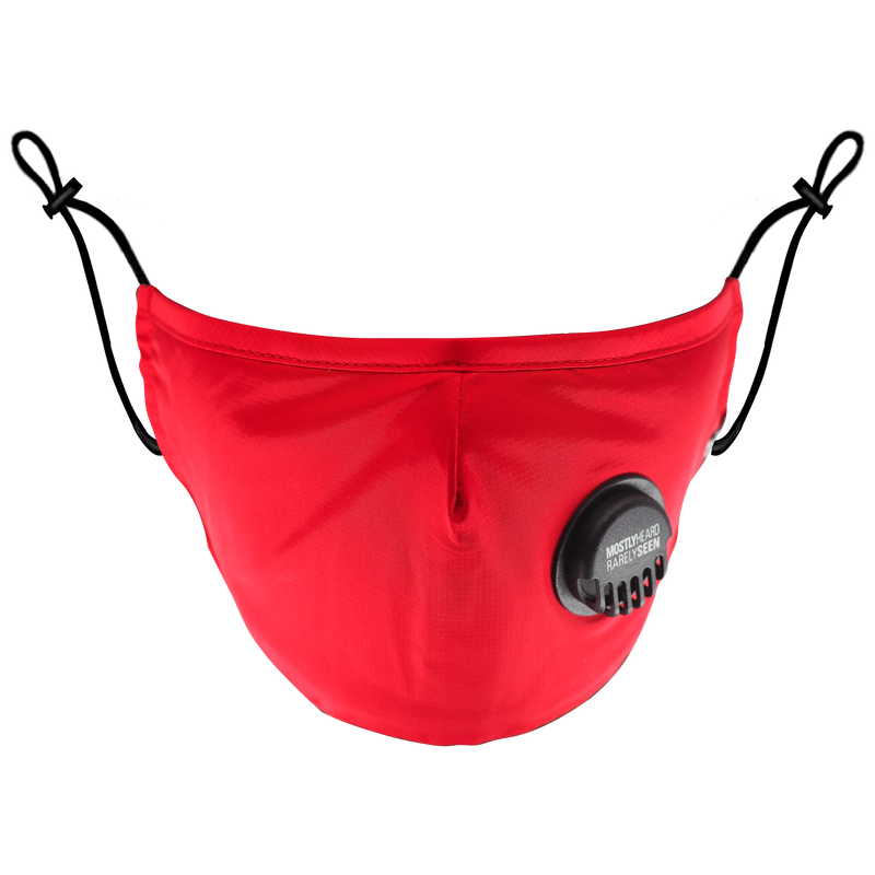 PERFORMANCE SERIES RED MHRS MASK - Mostly Heard Rarely Seen